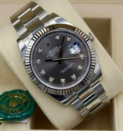 rolex datejust 41 diamond dial.